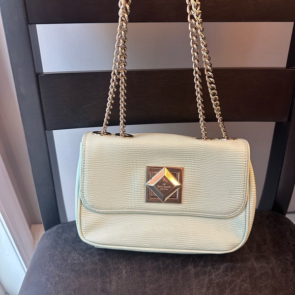 kate spade Handbags - Kate Spade Elegant Shoulder/ Crossbody Bag. Mint color